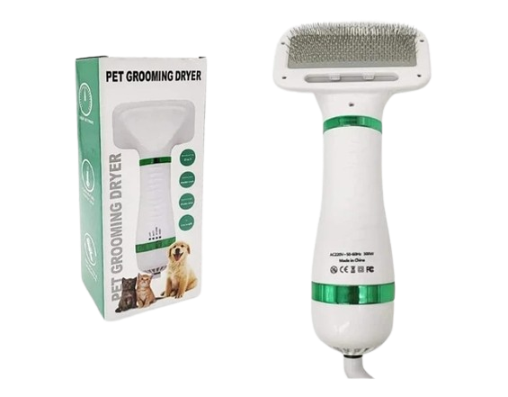 Cepillo secador para perros y gatos